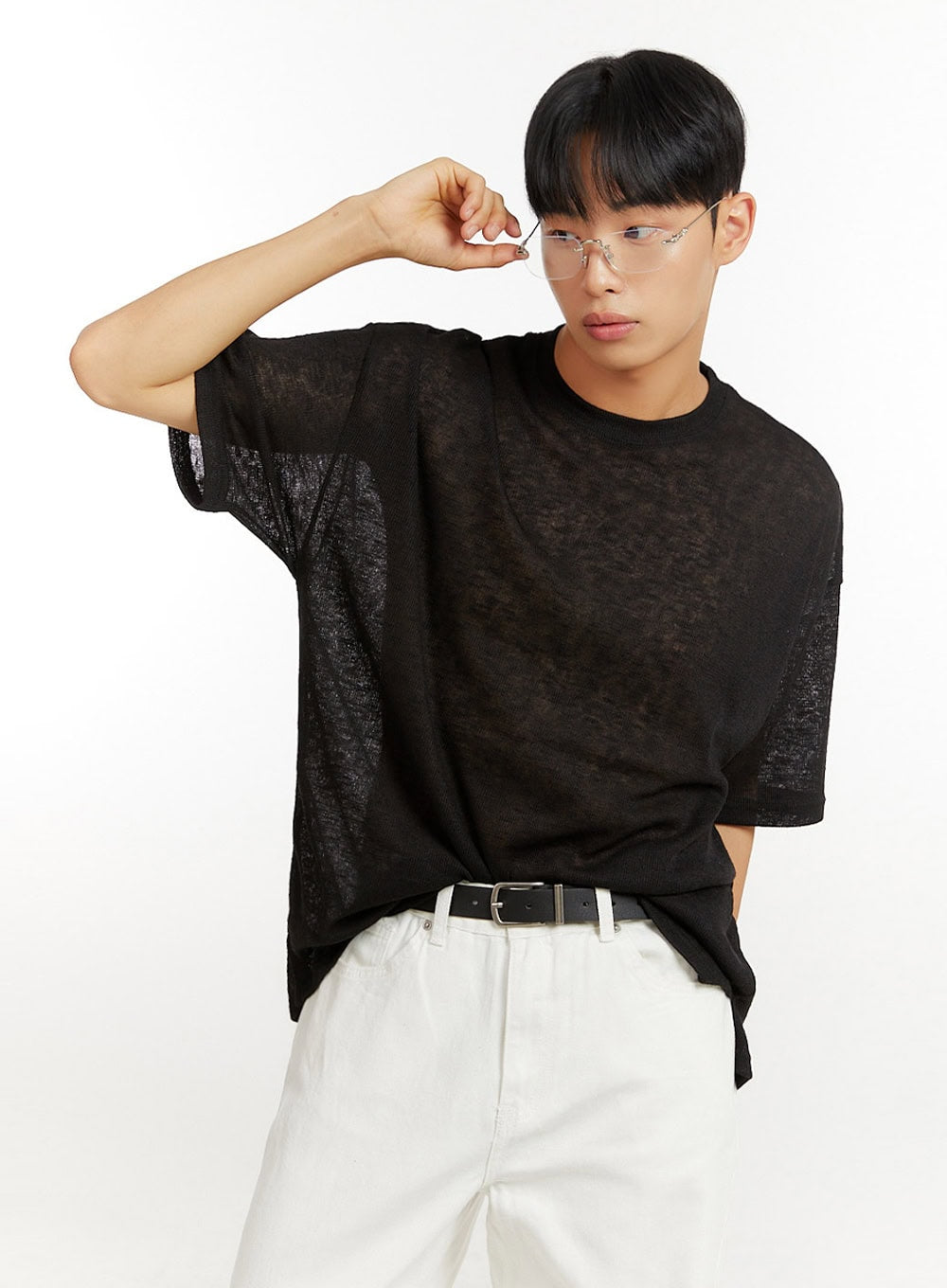 Men's Sheer Comfort Cotton T-Shirt IU427