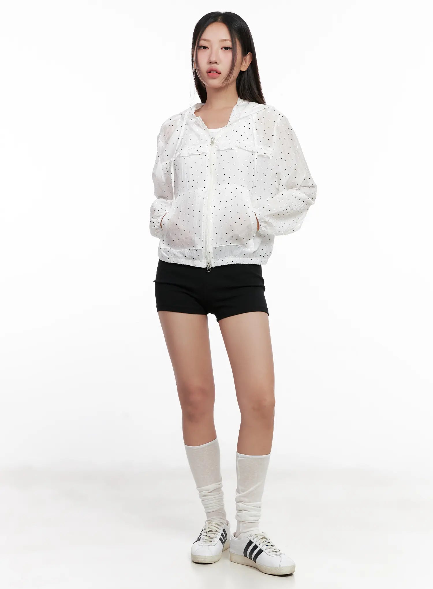 Ribbed Cotton Shorts CL521