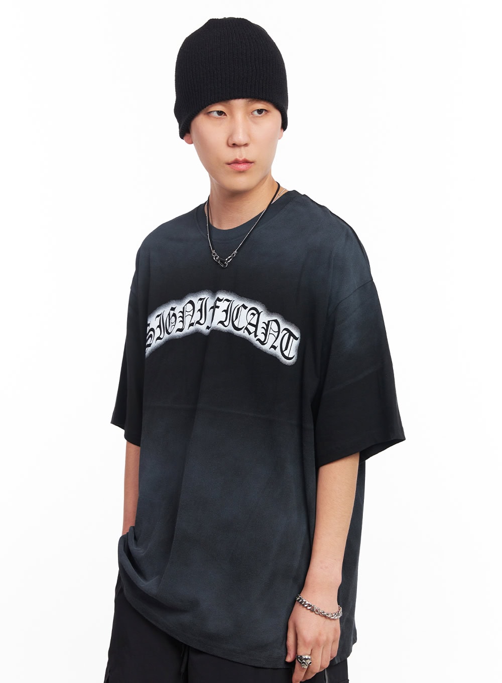 Men's Gradient Street Graphic T-Shirt IU503