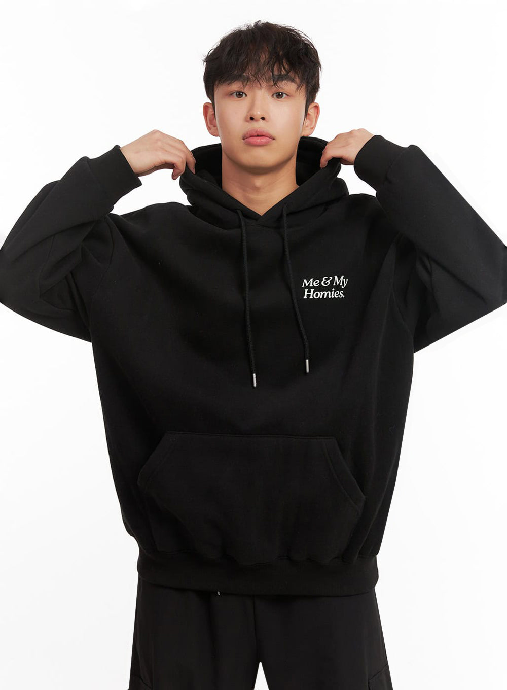Men's Simple Oversized Hoodie ID431