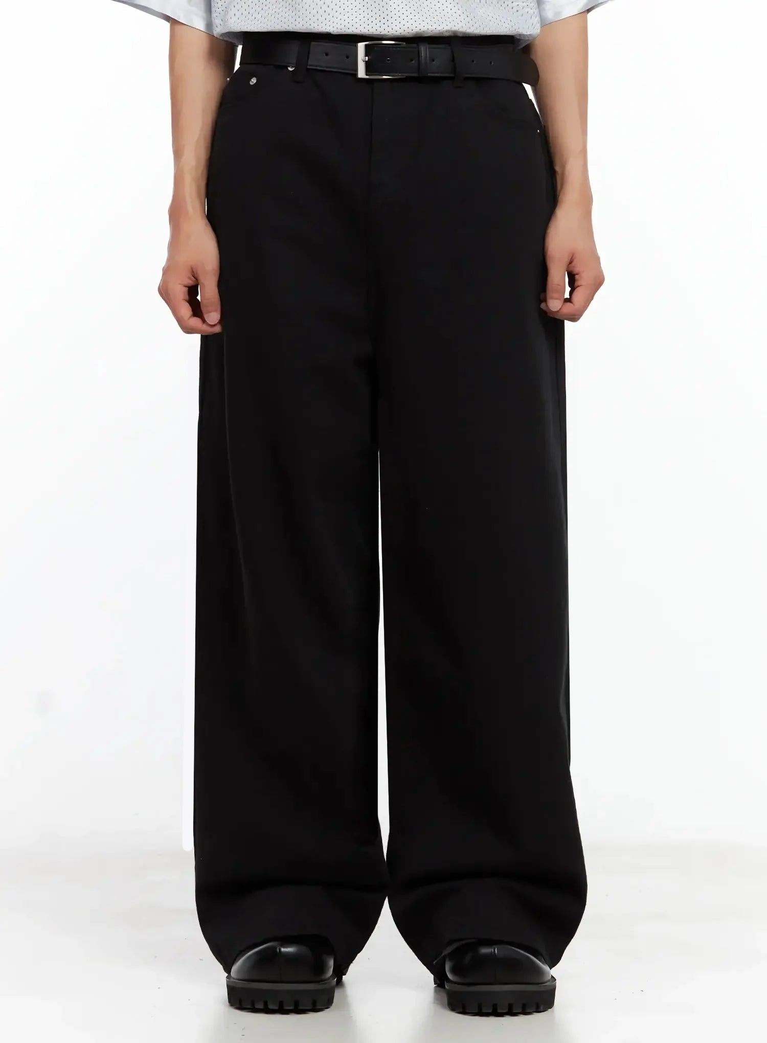 Men's Relaxed-Fit Cotton Pants IL516