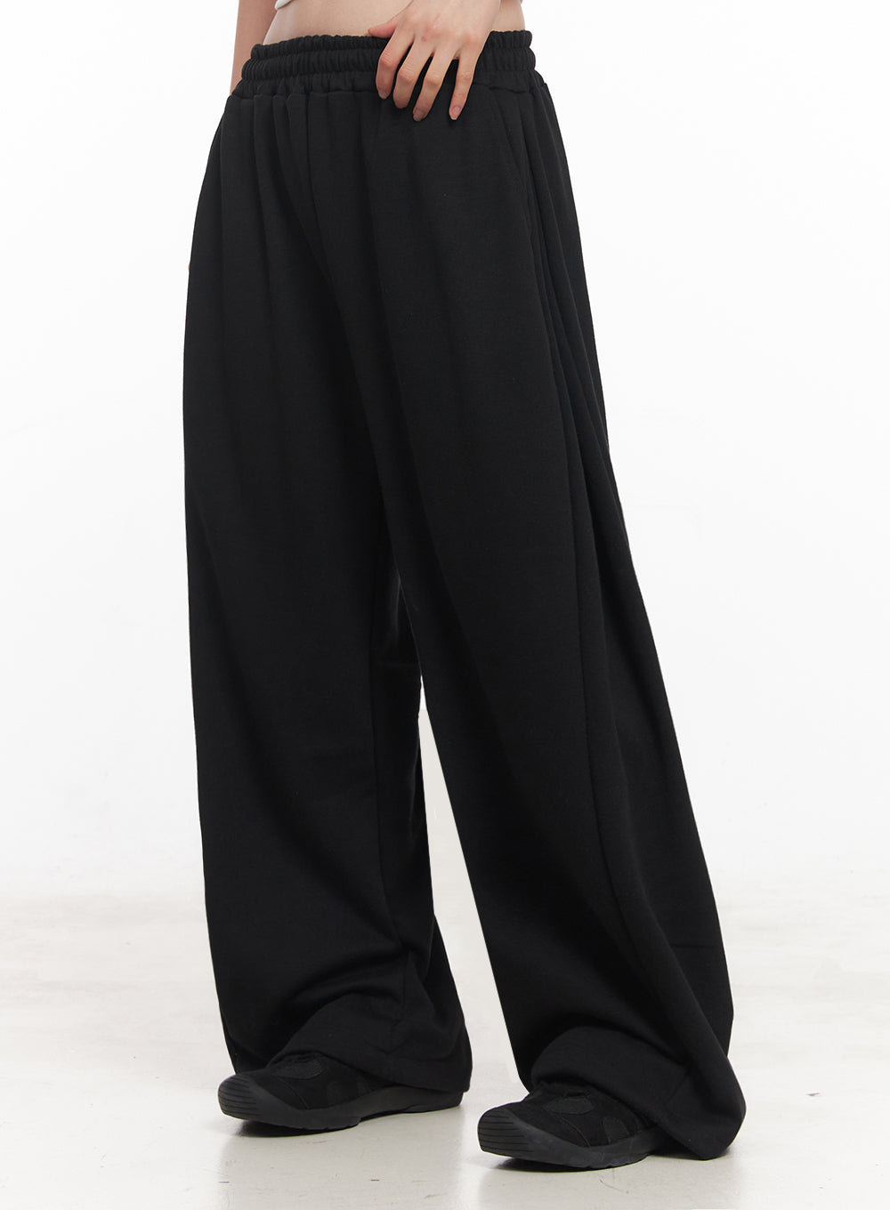 Comfy Wide-Leg Lounge Sweatpants IY516