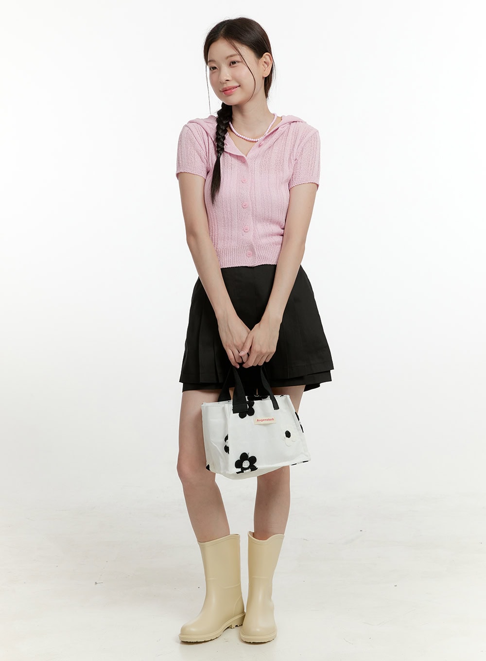 Pleated Mini Skort OL423