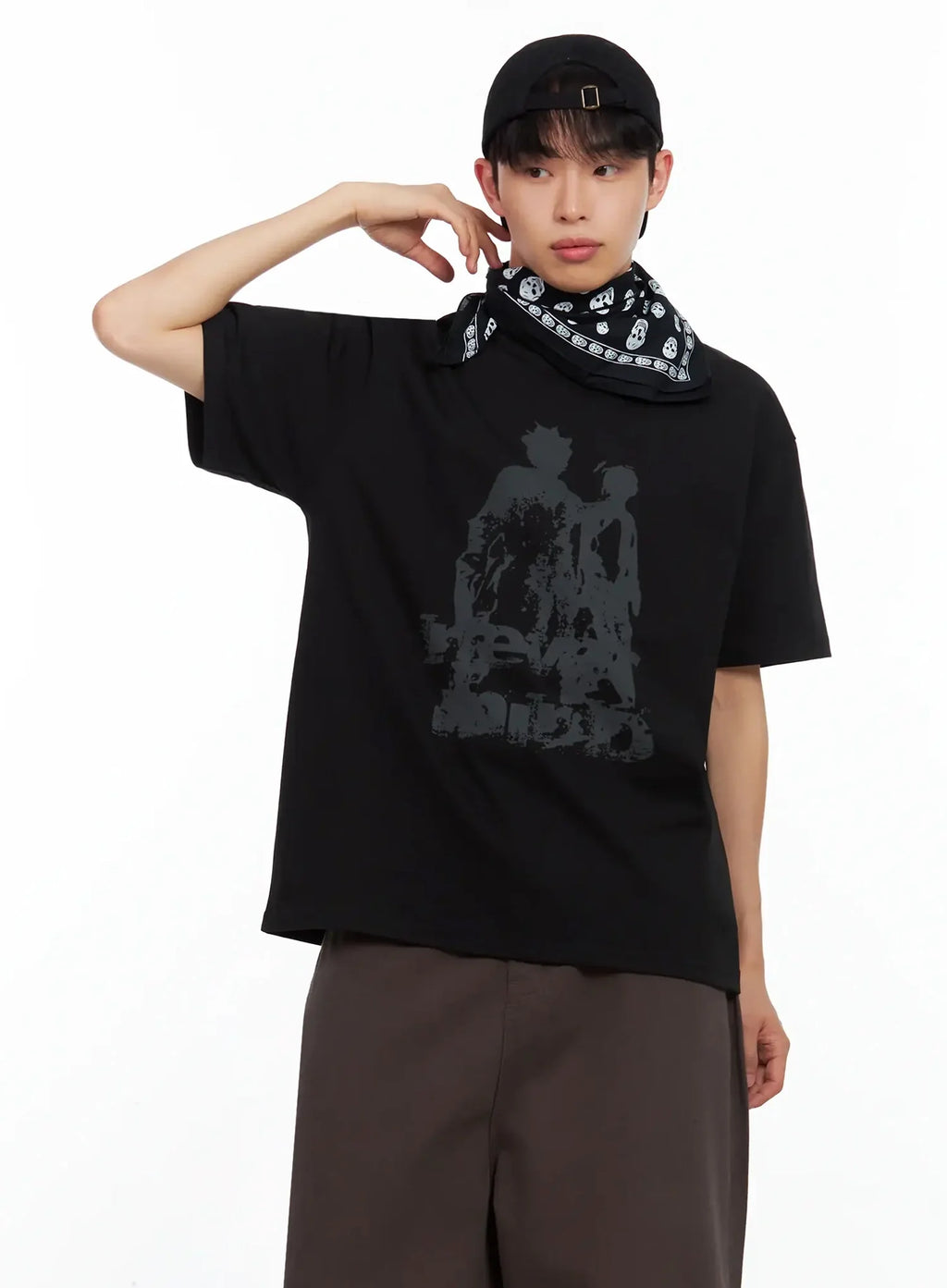 Men's Abstract Graphic T-Shirt IL516