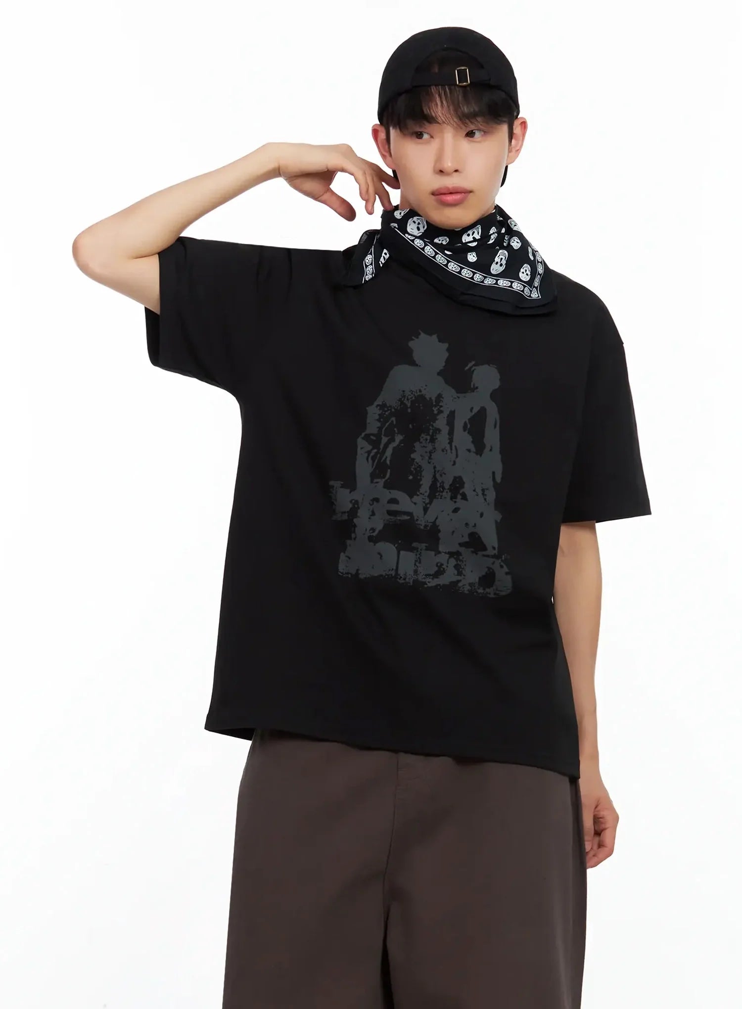 Men's Abstract Graphic T-Shirt IL516