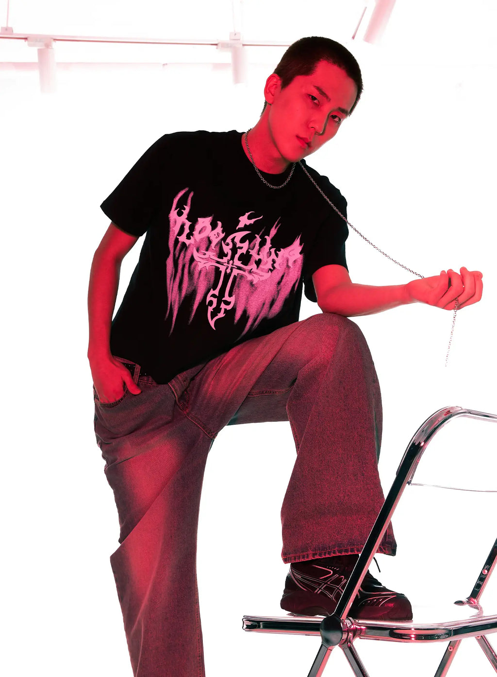 Men's Urban Flame Graphic Tee IG511