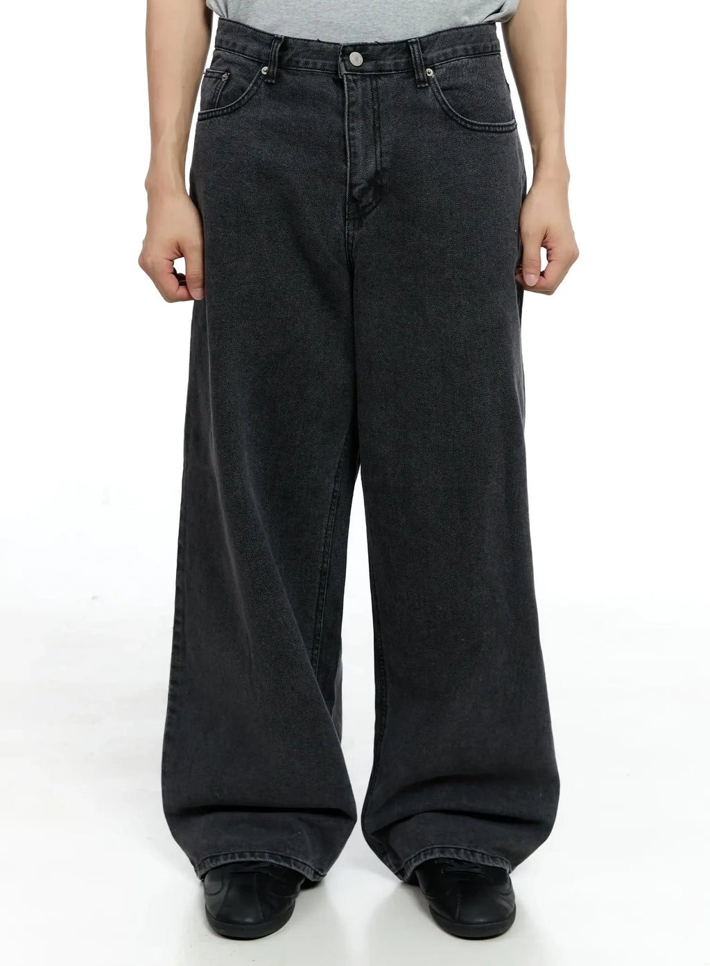 Men's Classic Wide-Leg Jeans IG520