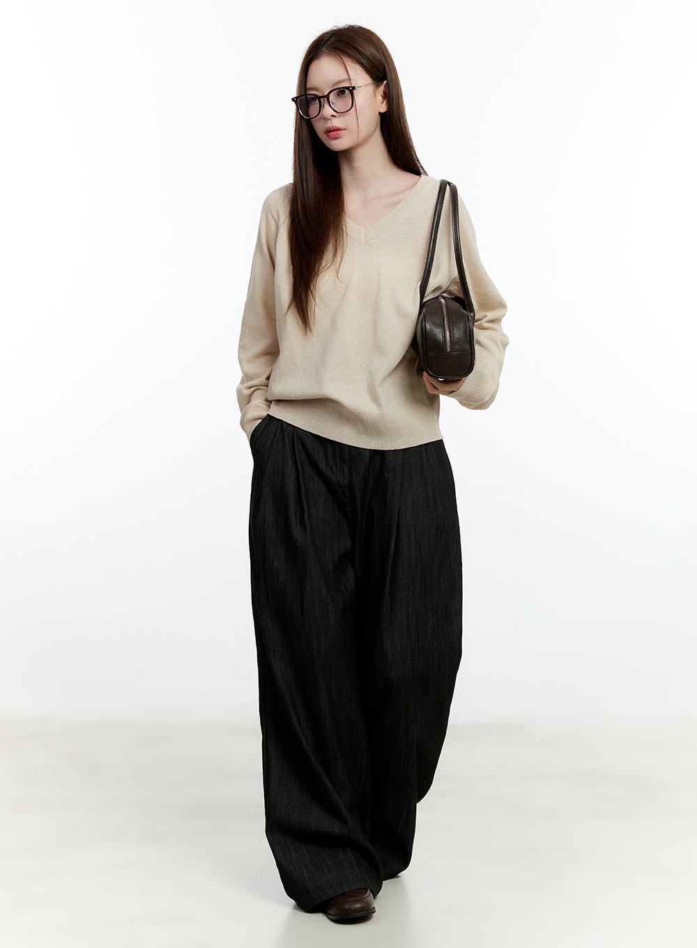 Paula Pintuck Wide-Leg Jeans CM521