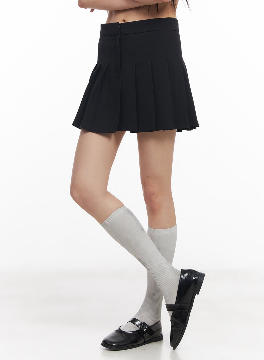 Classic Pleated Mini Skirt CY514