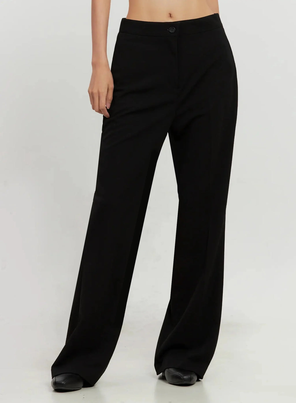 High-Waist Flare Trousers IL528