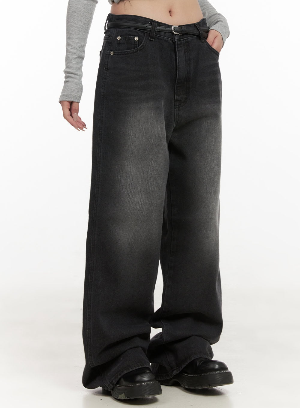 Amanda Wide Fit Denim Fashion Jeans CD409