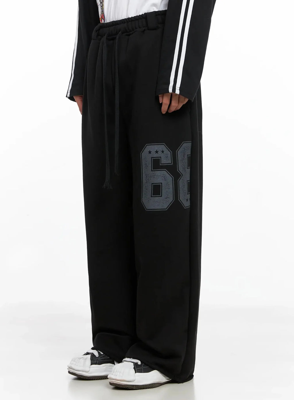 Men's Number Graphic Sweatpants IO517
