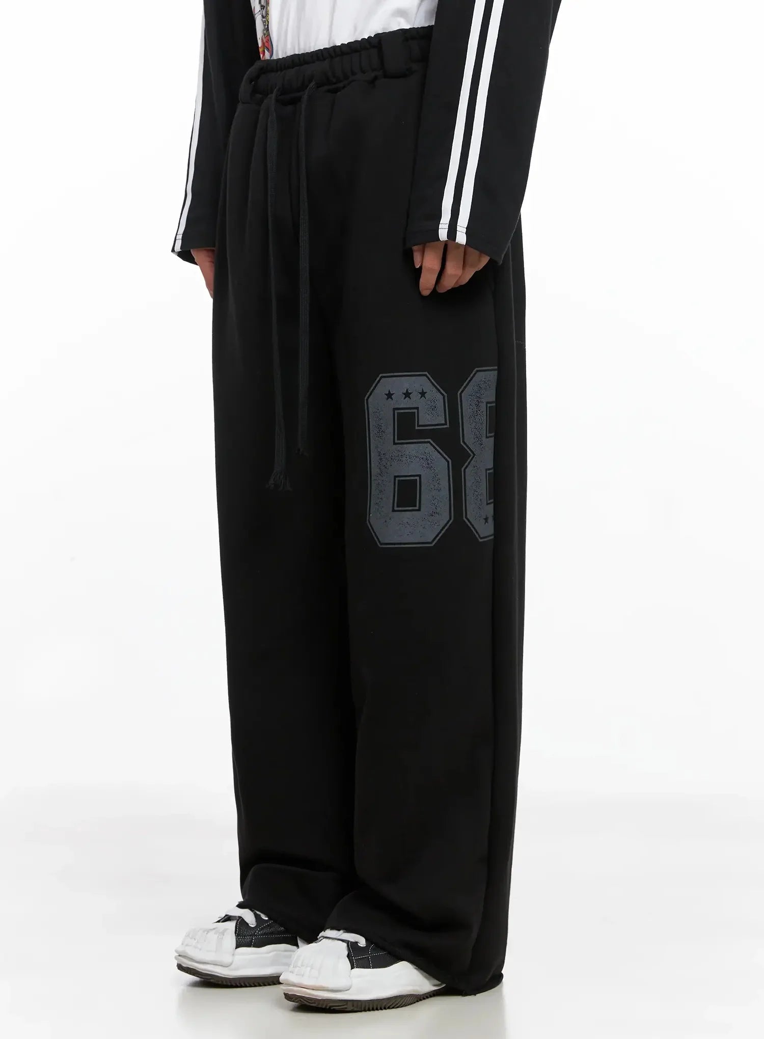 Men's Number Graphic Sweatpants IO517