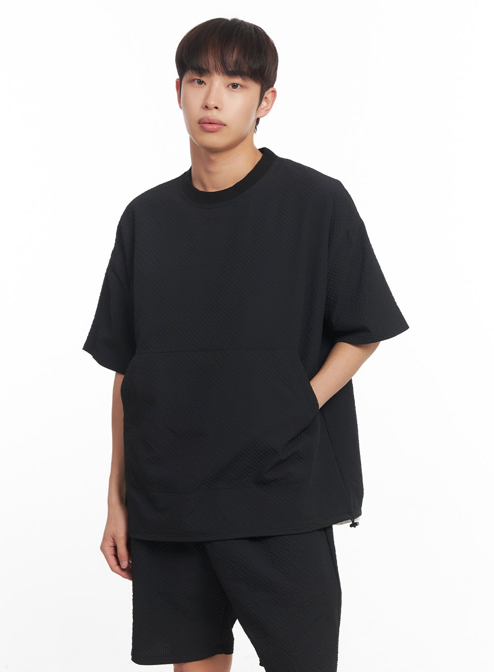 Men's Oversized T-Shirt with Pockets IA518