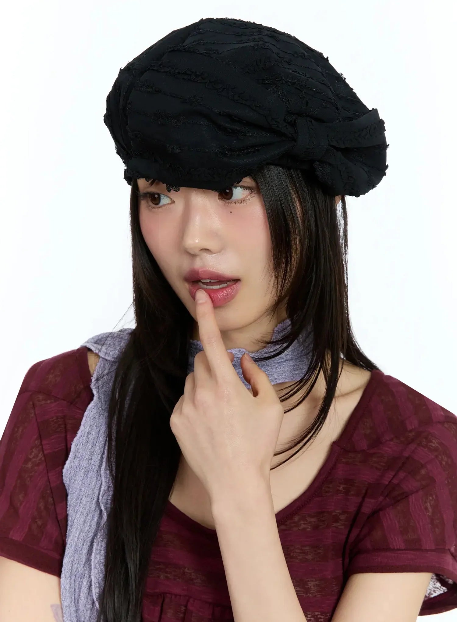 Lace Beret IU524