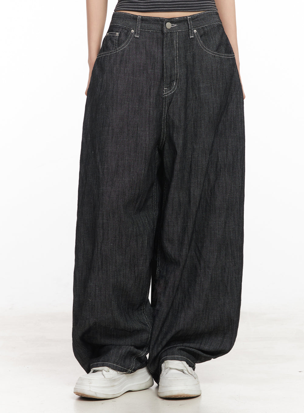 Lilli Wide-Leg Baggy Jeans IY516