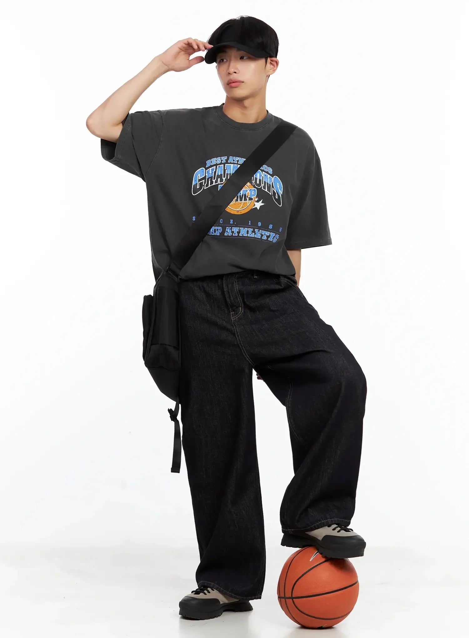 Men's Sporty Graphic T-Shirt IL516