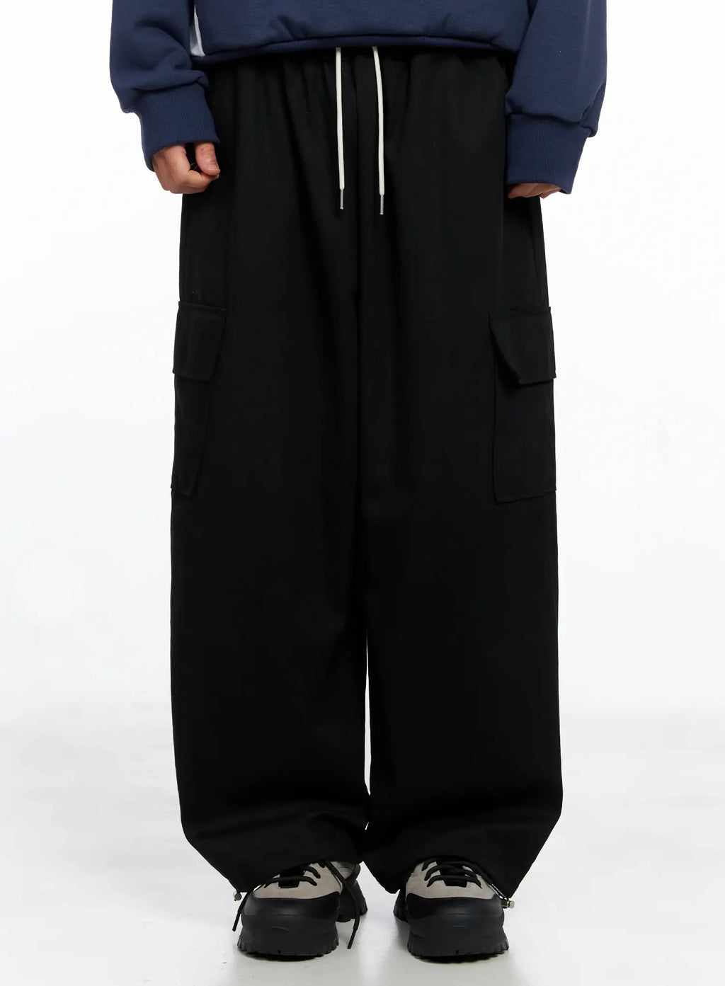 Men's Drawstring Cargo Pants IS510