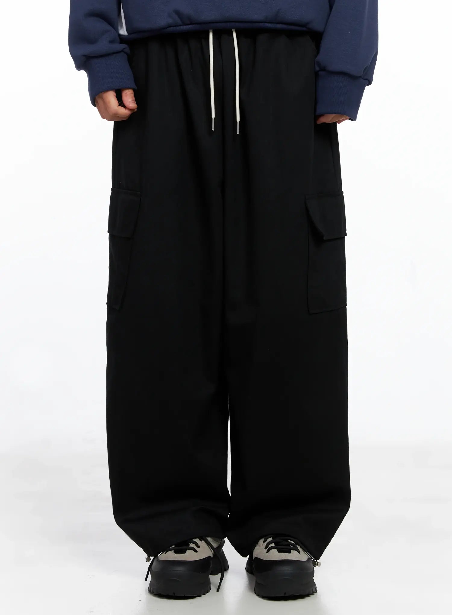 Men's Drawstring Cargo Pants IS510