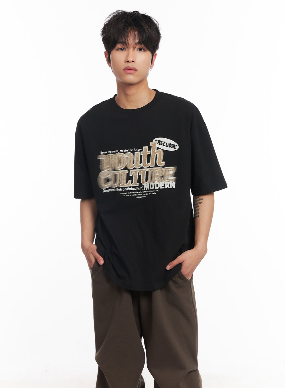 Men's Youth Graphic T-Shirt IY508