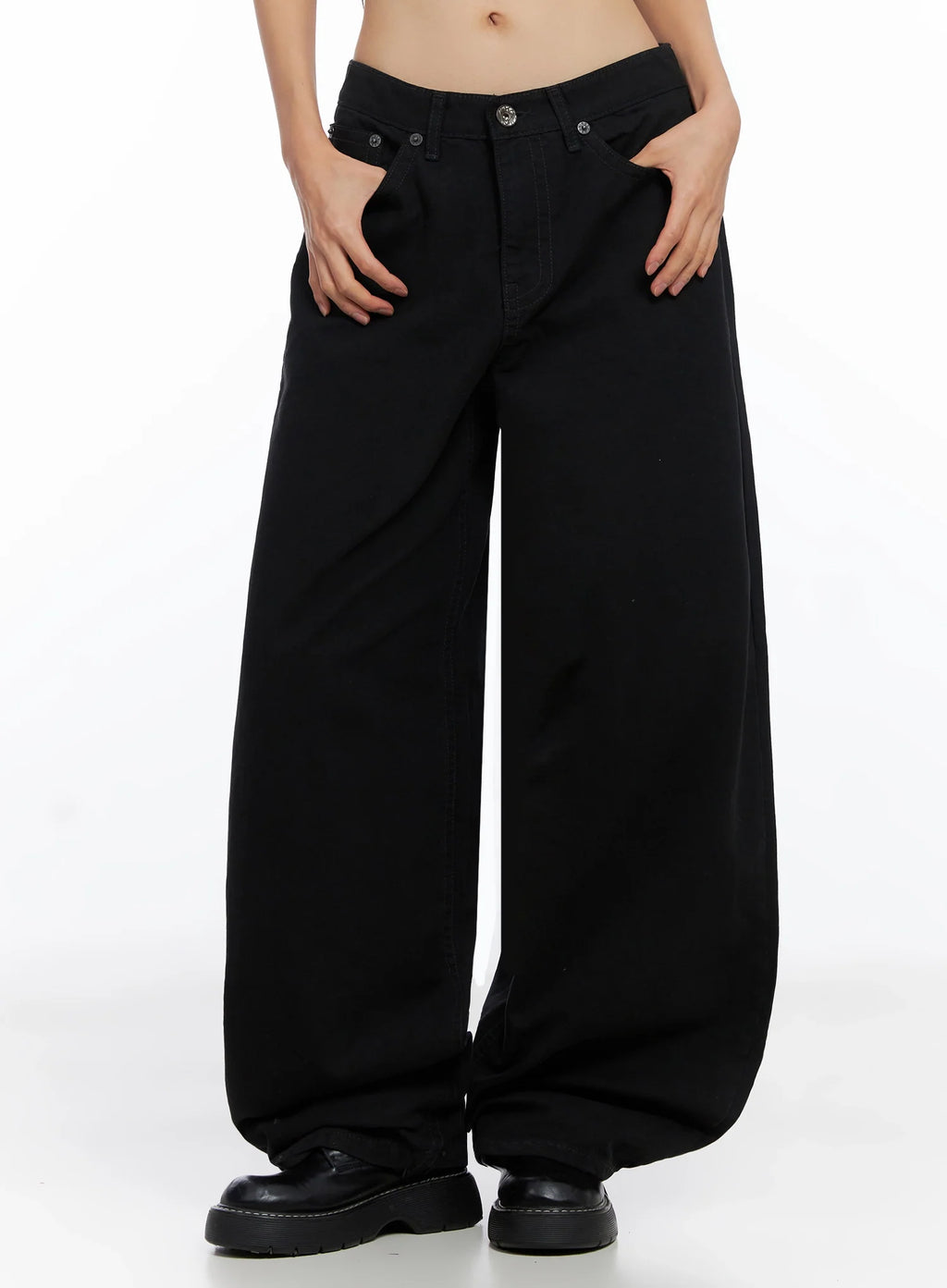 Oversized Cotton Pants CO516