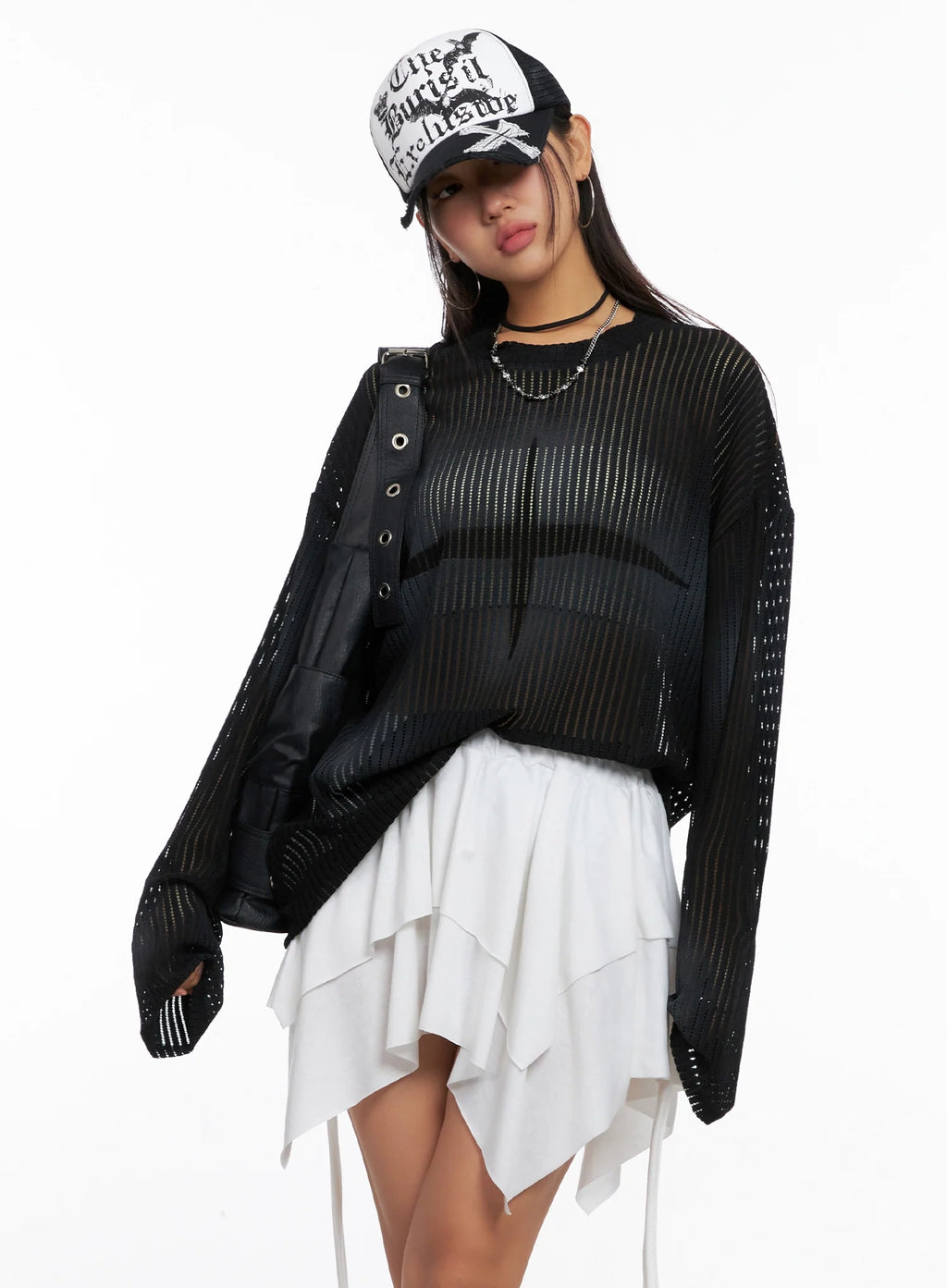 Ribbed Lightweight Long Sleeve Tee IG528