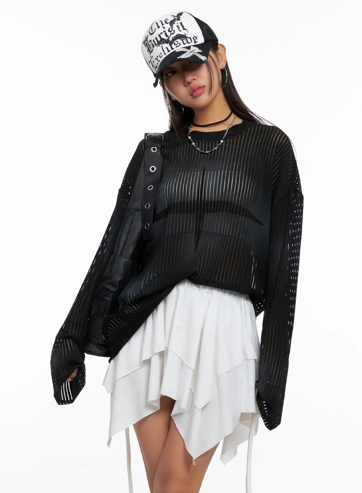 Ribbed Lightweight Long Sleeve Tee IG528