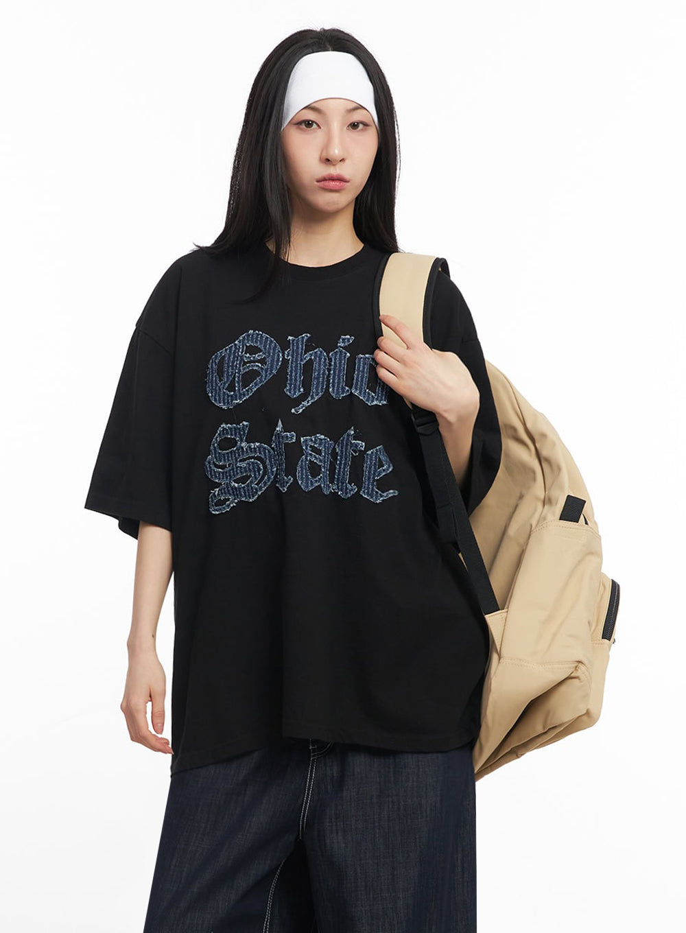 Ohio Patch Oversize T-Shirt IY529
