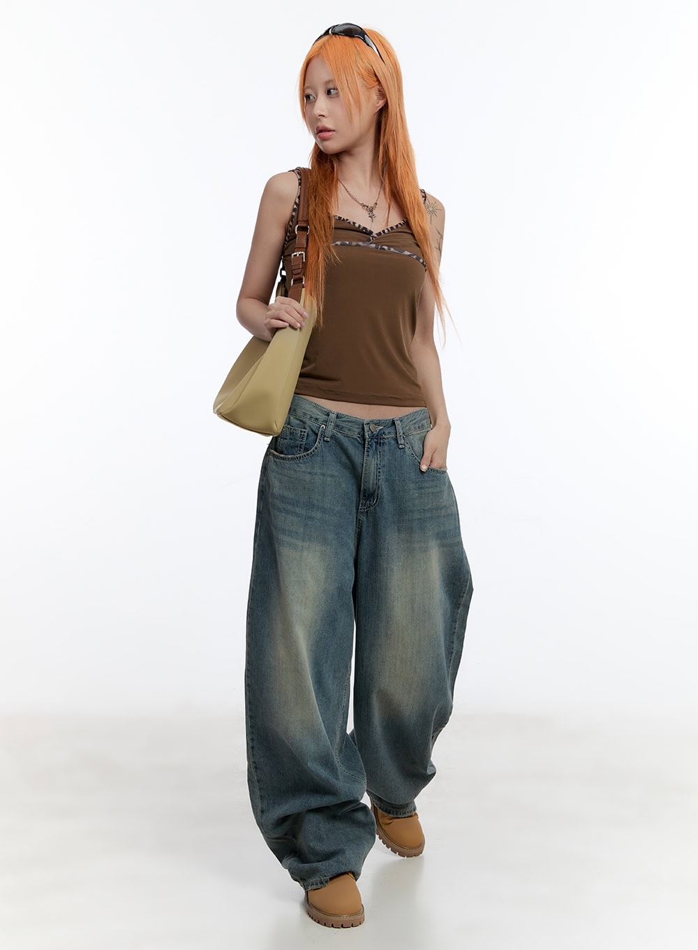 Jenna Relaxed-Fit Wide-Leg Jeans CU502