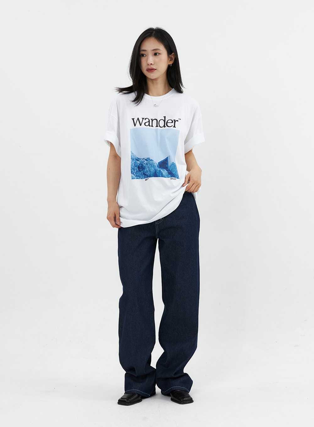 Stitched Jeans OO305