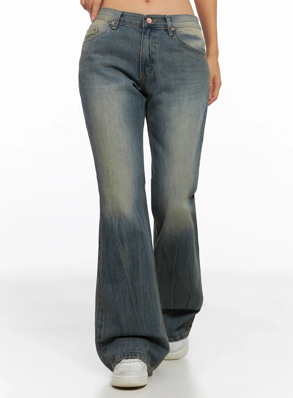 Emory High Waist Flared Jeans IG528