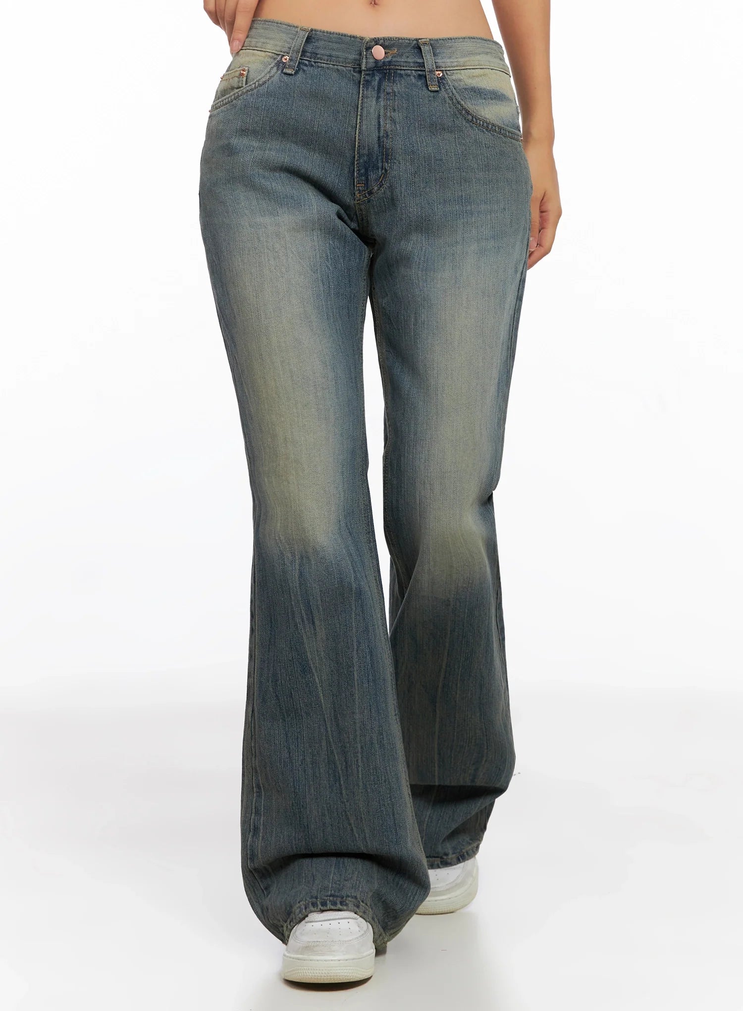 Emory High Waist Flared Jeans IG528