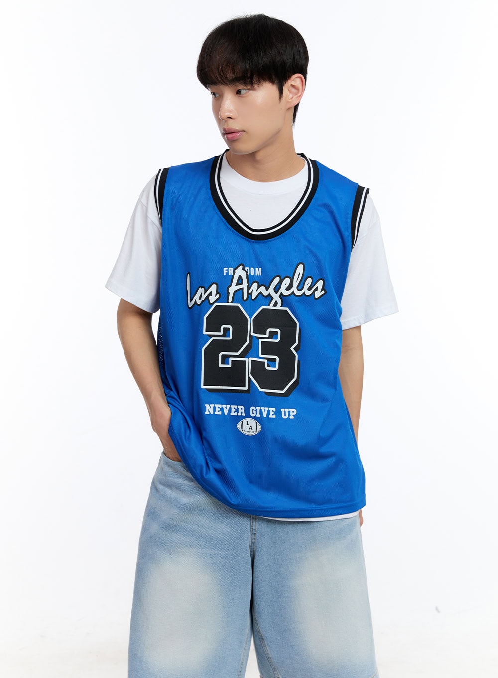 Men's Mesh LA Sleeveless Jersey Tee IY529