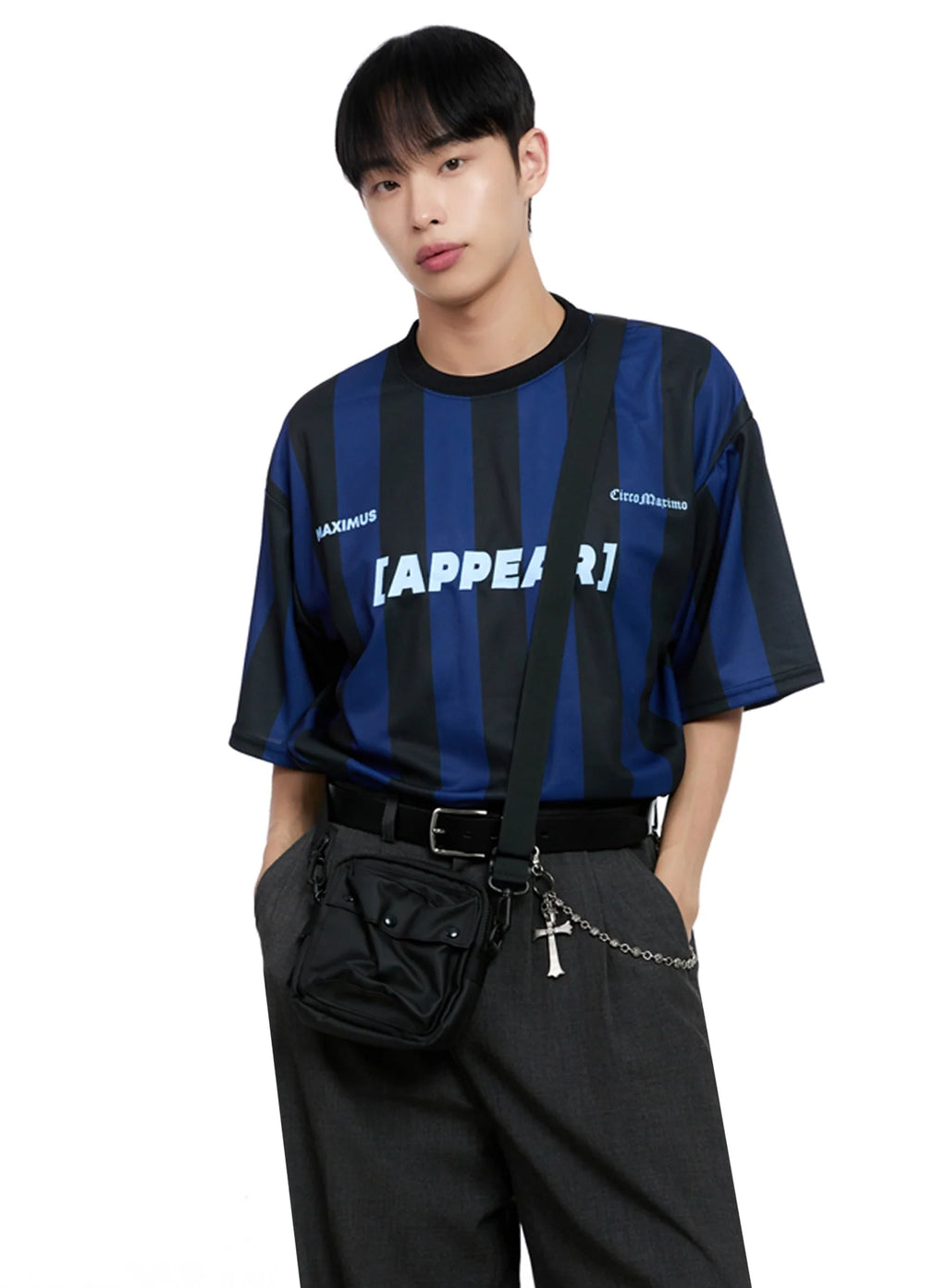 Men's Stripe Jersey Tee IG520