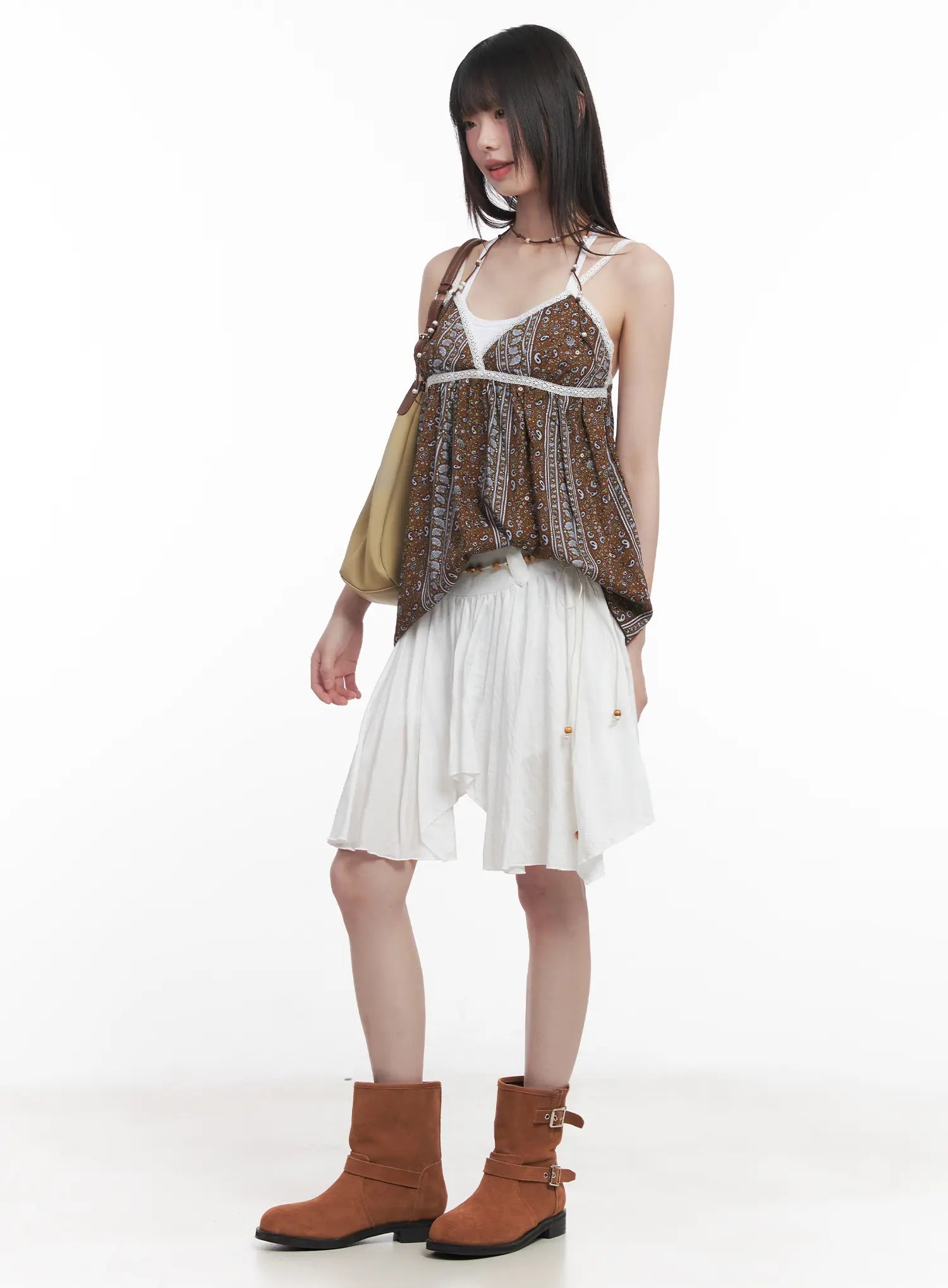 Paisley Lace Cami Top CU518