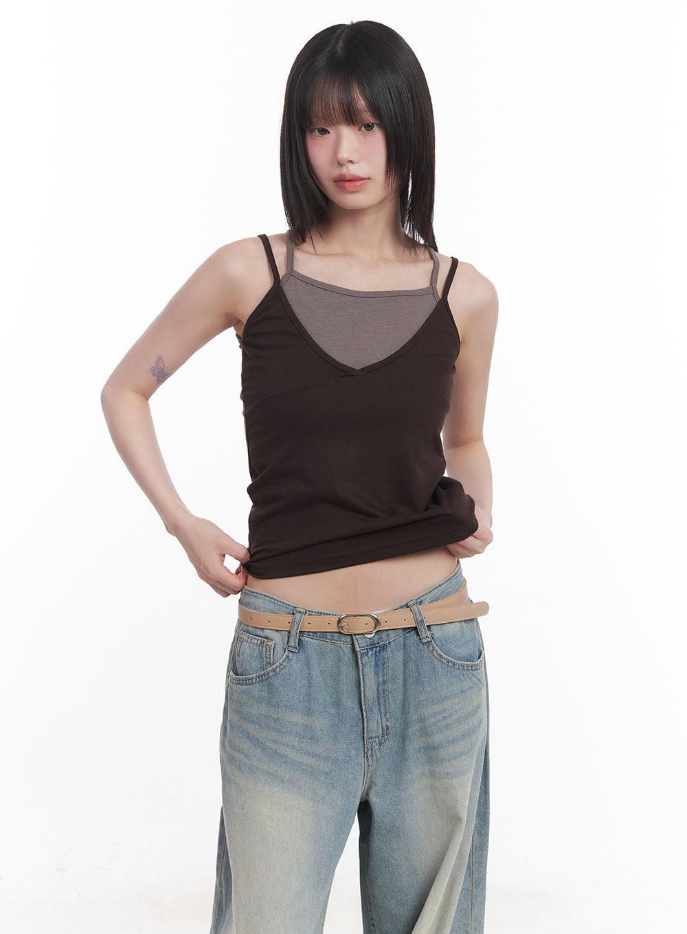 Layered Two-Tone Cami CU505