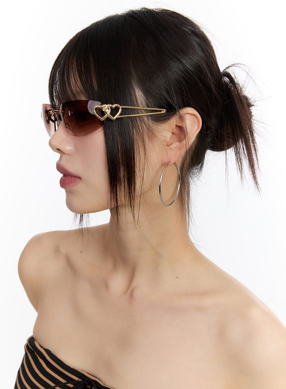Double Hearts Cupid Sunglass CA509