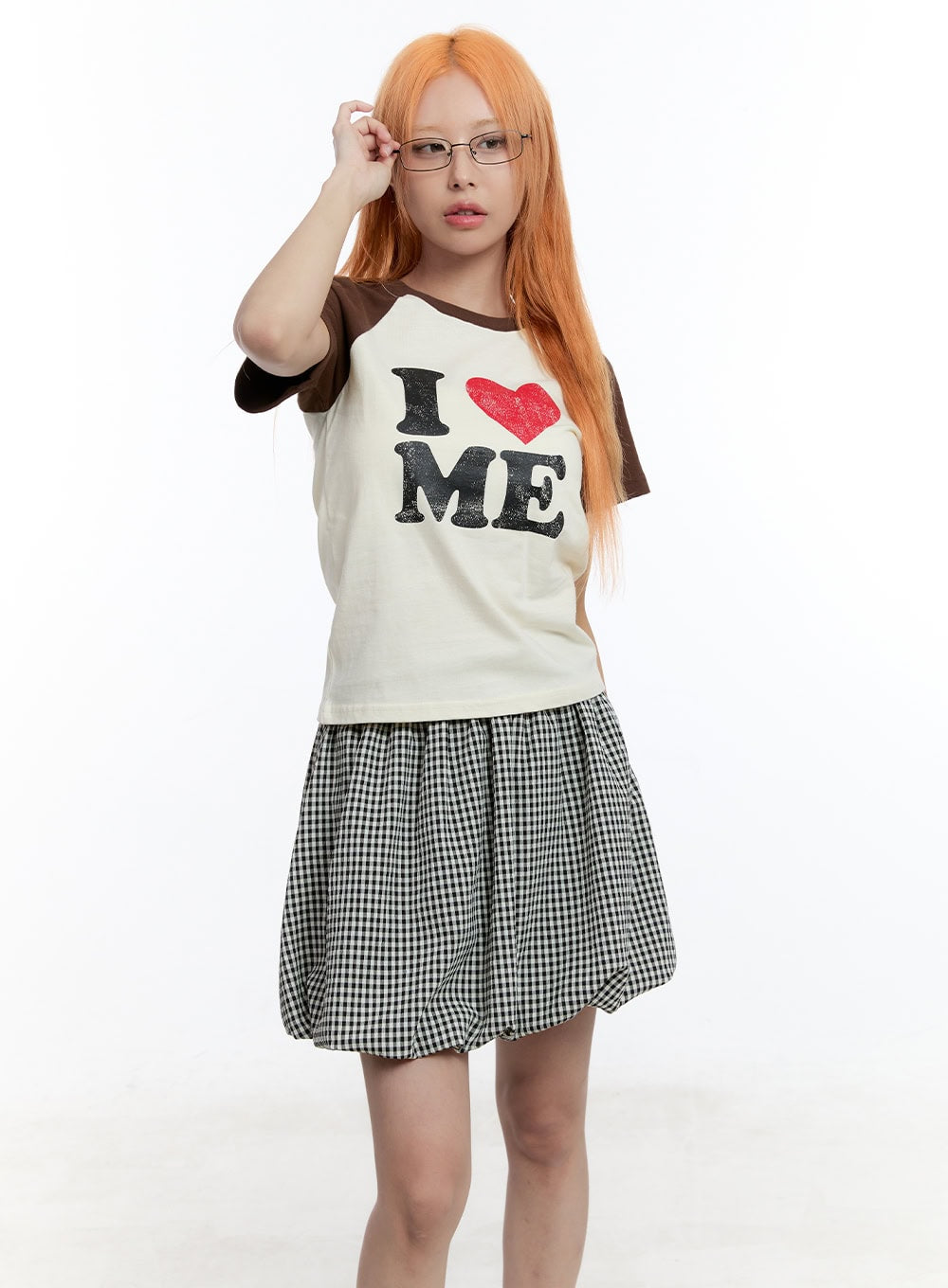 Two-Tone Graphic Tee CU502