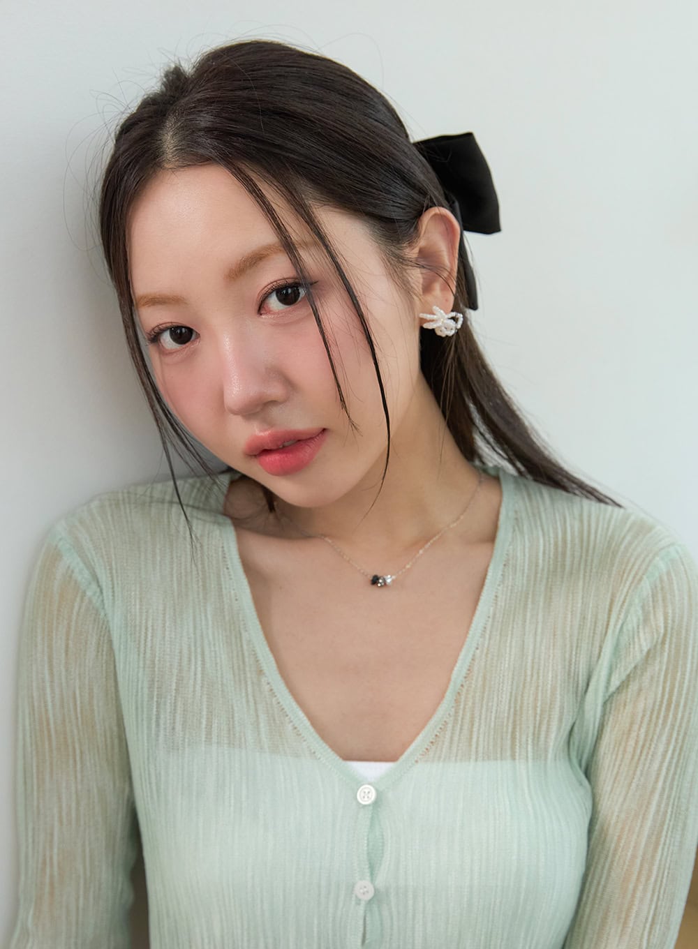 Beaded Flower Earrings OY427