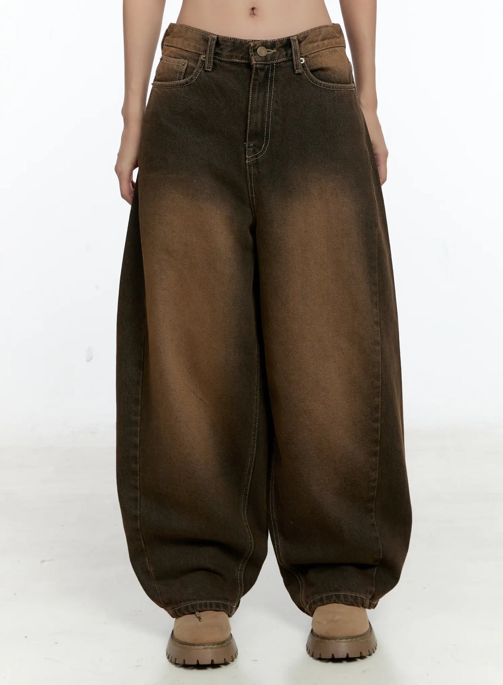 Chan Vintage Baggy Jeans CS517