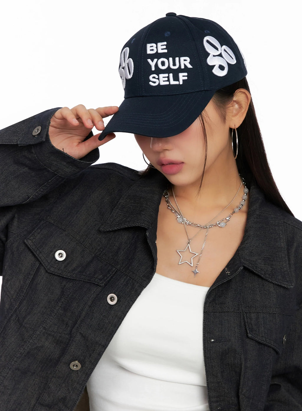 Casual Lettering Cap IG527