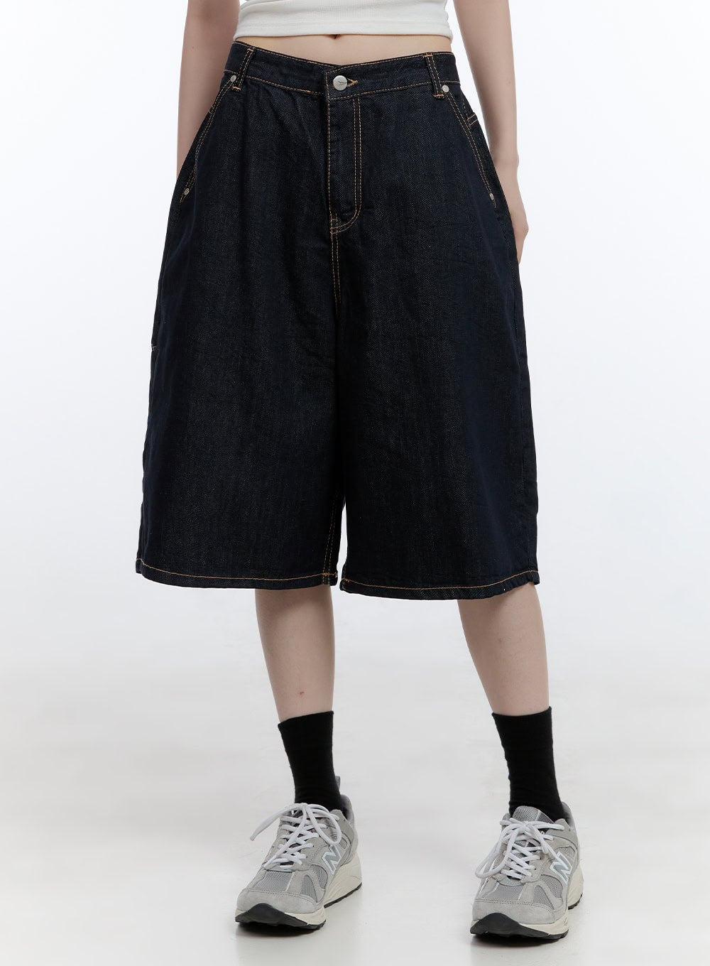 Dora Stitched Baggy Jorts CG413