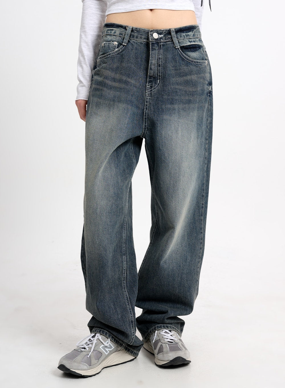 Low Waist Baggy Jeans CM415
