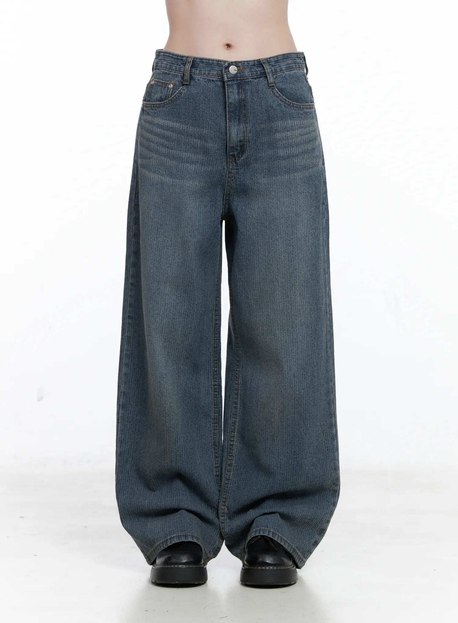 Riley Washed Baggy Jeans CO503