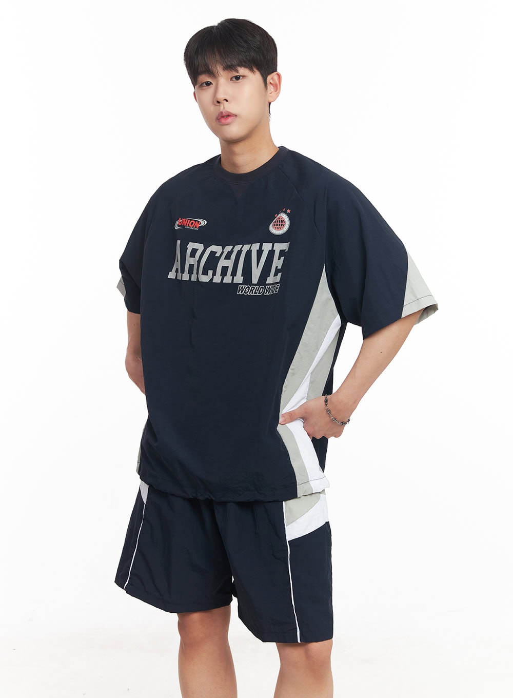 Men's Archive Graphic String Sports T-Shirt IA525