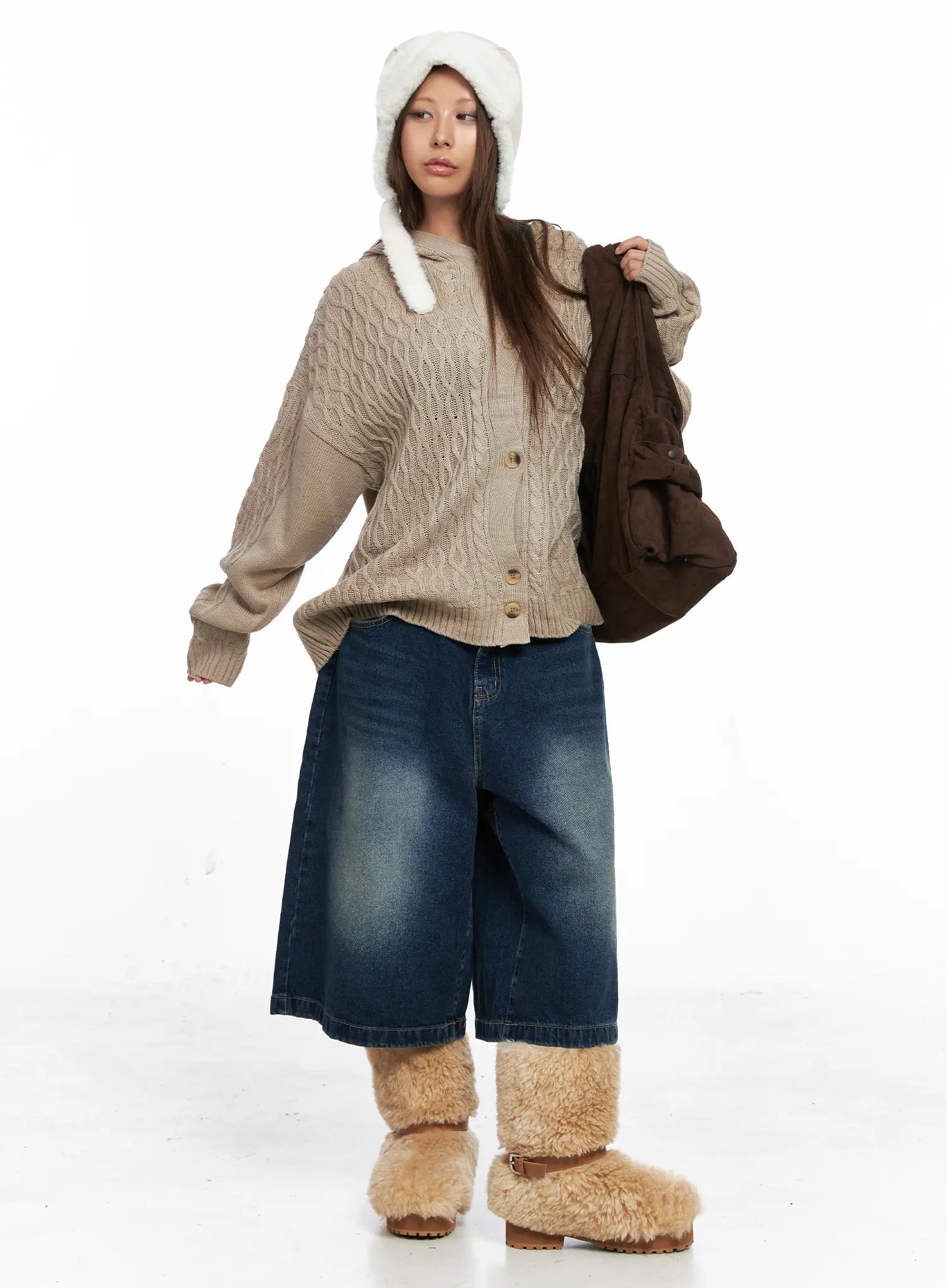 Noah Wide-Leg Washed Jorts CO510