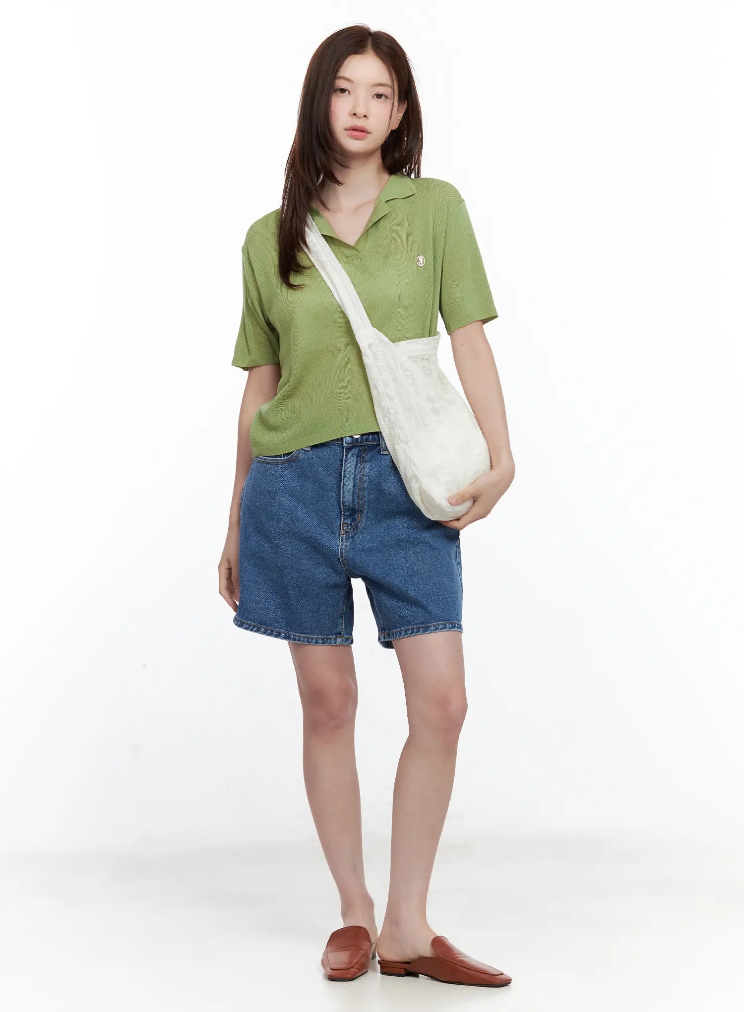 Oversized Mid-Rise Jorts CL502