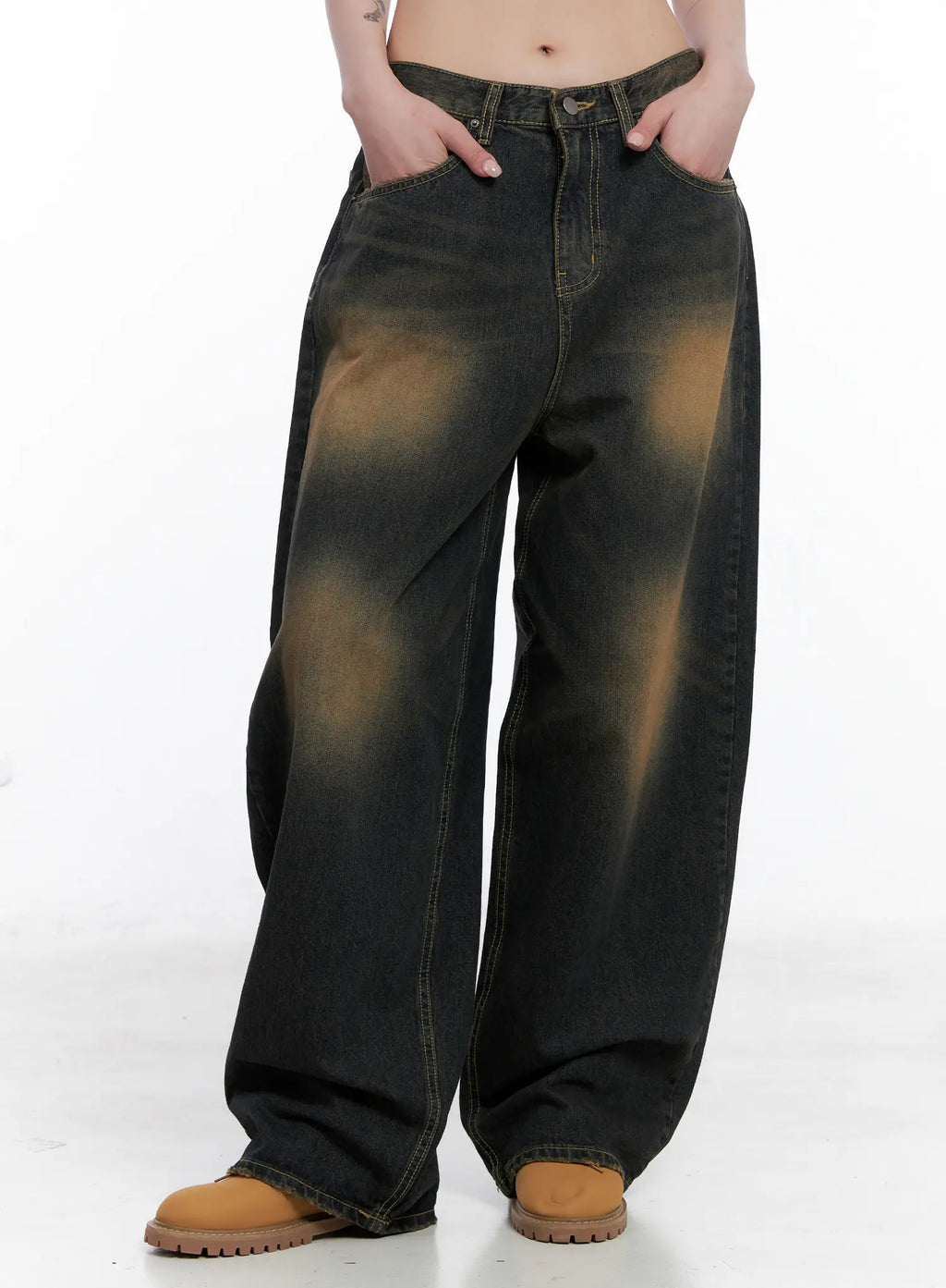 Leona Vintage Baggy Jeans CS526