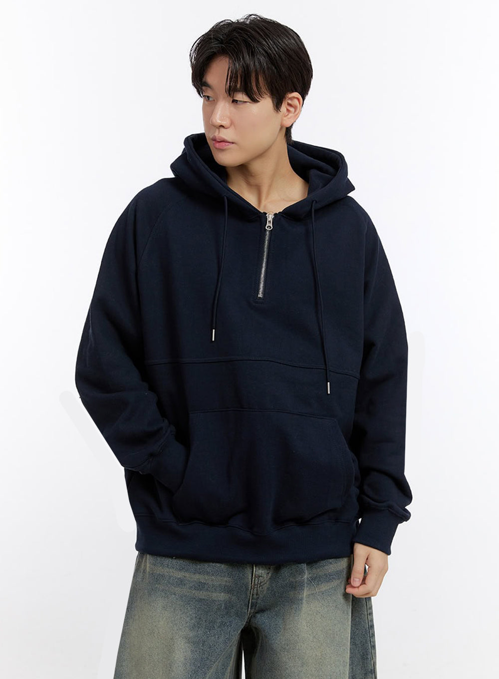 Men's Half-Zip Hoodie IM525