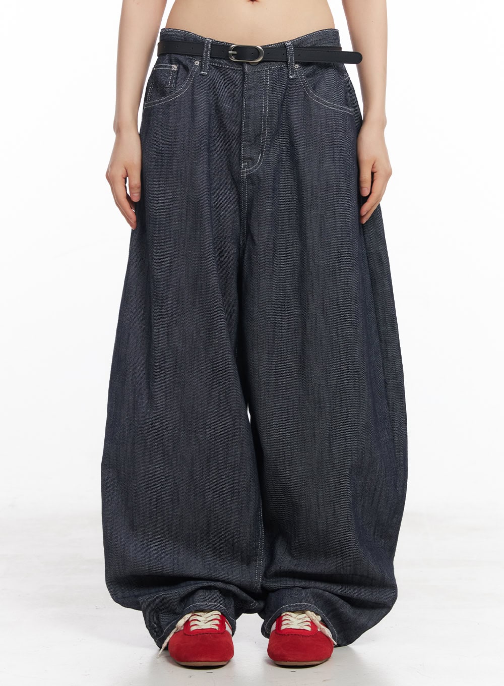 Isabel No-Fade Baggy Jeans CY514